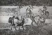 Francisco Goya Banderillas de Fuego painting